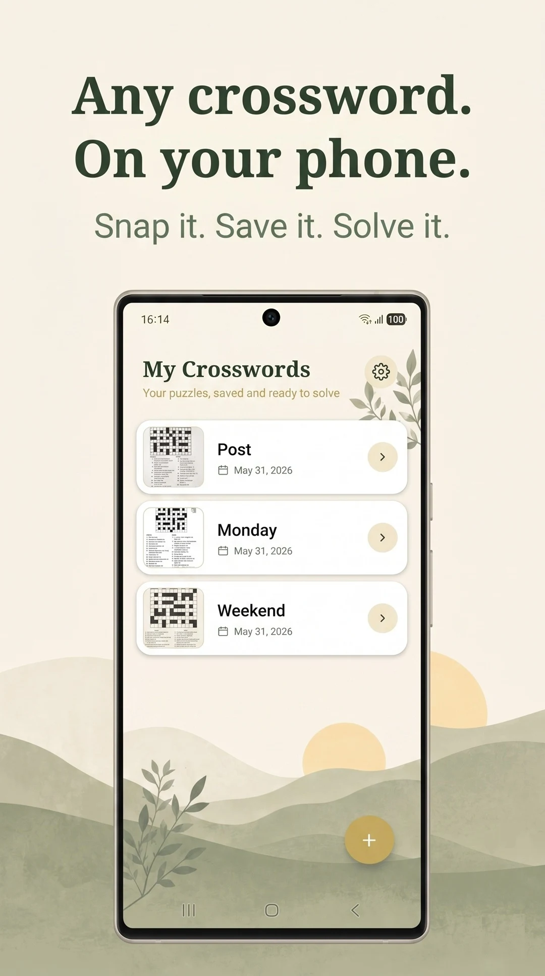Crossword Alive! screenshot
